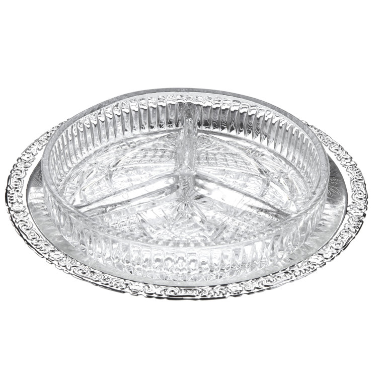 Corbell Silver Company Queen Anne Silver Plated Tray Wayfair